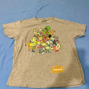 Nickelodeon T-Shirt with NickToons Characters